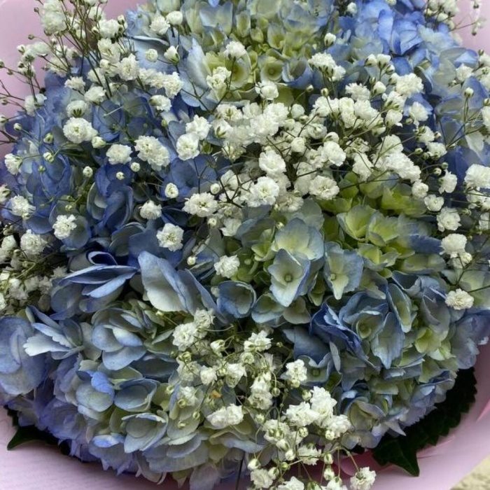 Букет «Гортензия и гипсофила», фото 3